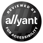 Reviewed by Allyant for Accessibility BadgeGrayscale